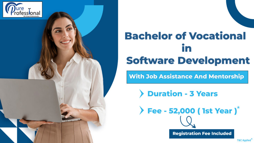 Bachelor of Vocational in Software Development With Job Assistance And Mentorship