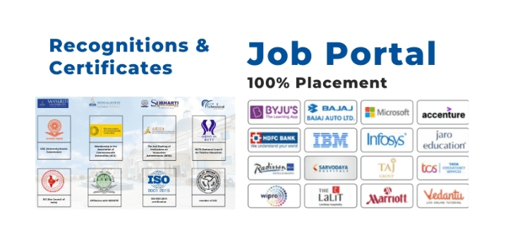 Recognitions, Certificates, Job Portals: PureProfessional Courses, Download App