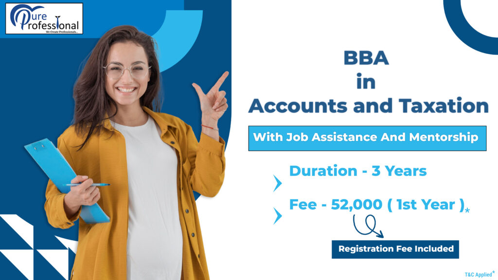 BBA in accounts and taxation
